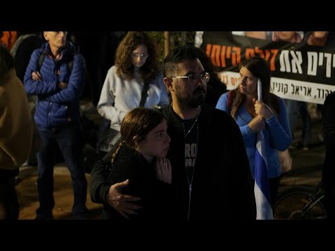 Israelis protest after fatal shooting of hostages | AFP