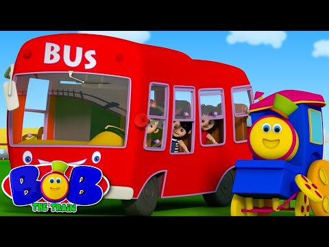 The Wheels On The Bus | Songs for Children | Nursery Rhymes by Bob The Train