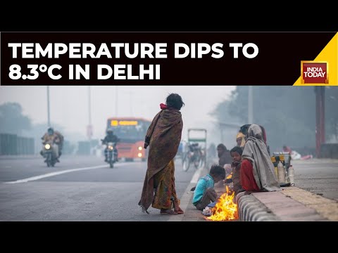 Delhi Weather Update: Minimum Temperature Dips To 8.3&deg;c, One Notch Below The Season's Average