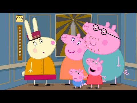 Peppa's Trip To America 🇺🇸 | Peppa Pig Official Full Episodes