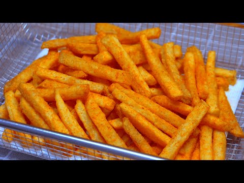 How To Make French Fries At Home ! Super Crispy And Very Delicious
