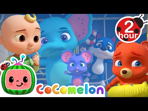 Beach Day Sub Song - Down by the Bay (Submarine) | Cocomelon - Animal Time | Moonbug Kids