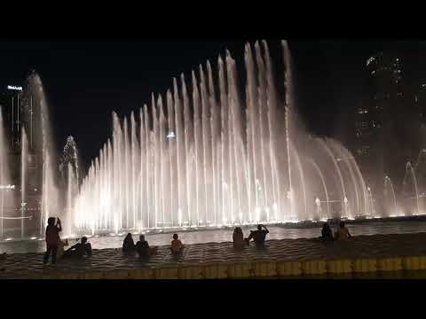 (The Dubai Fountains - Baba Yetu) accidentally stopped early.