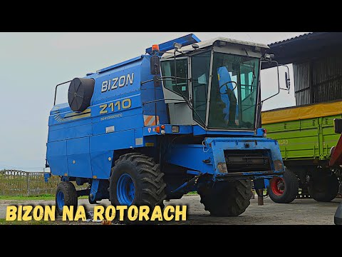 Bizon BS Z110 -  Nowatorki BIZON na rotorach | Kosi ponad 100 ha kukurydzy rocznie!!