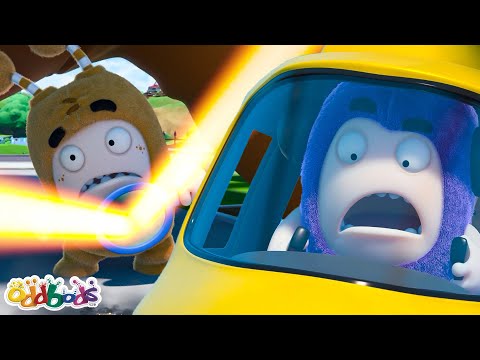 Slick  Wrecks Havoc on Oddsville! | Oddbods Cartoons | Funny Cartoons For Kids