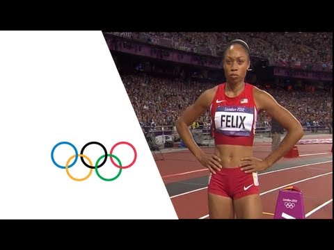 Allyson Felix Wins 200m Gold - London 2012 Olympics