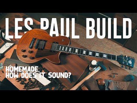 I HAD to build a Les Paul style guitar after the Electric Shelf 335 ! (Guitar Making ASMR)