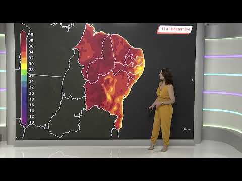 Previs&atilde;o do tempo | Nordeste | Pouca chuva e muito calor | Canal Rural