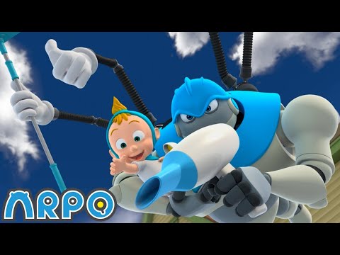 Save The Kids | ARPO The Robot Classics | Full Episode | Baby Compilation | Funny Kids Cartoons