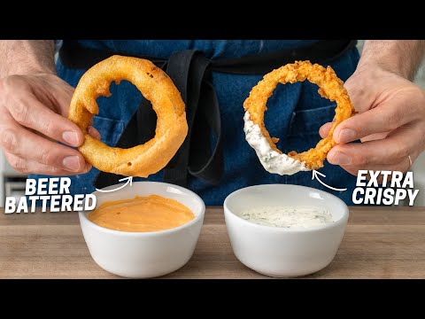 Onion Rings 2 Ways