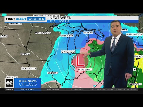 Chicago First Alert Weather: Winter storm coming next week?