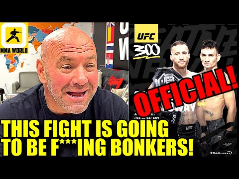 MMA Community react to EPIC BMF Title fight getting announced for UFC 300,Dana White,Sean Strickland