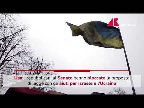 Ucraina, repubblicani Usa al Senato bloccano aiuti a Kiev