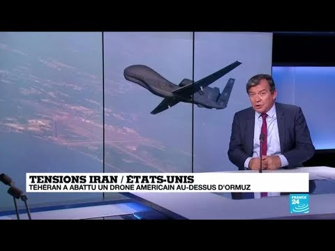 Le Pentagone confirme qu'un drone am&eacute;ricain a &eacute;t&eacute; abattu par l'Iran &bull; FRANCE 24