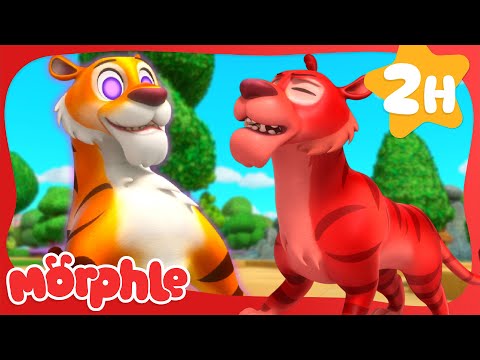 ANIMALS GONE HYPNO WILD! 🐆 | My Magic Pet Morphle | Morphle Dinosaurs 🦕 Cartoons for Kids