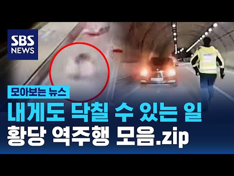 어쩌면 내게 닥칠 수 있는 일&hellip;황당 역주행 모음.zip / SBS / 모아보는 뉴스