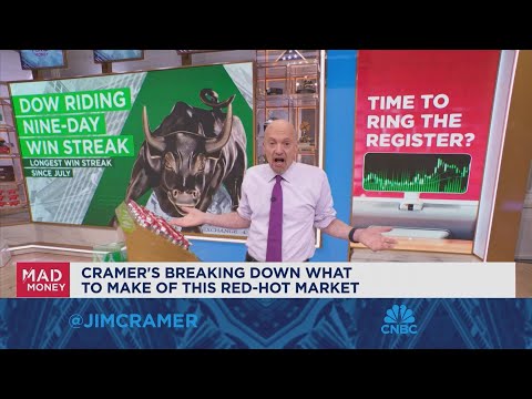 Jim Cramer gives his take on this red hot stock market