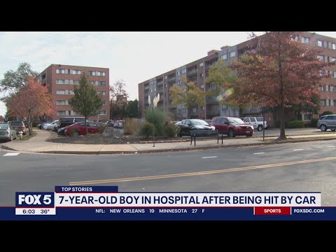 7-year-old in critical condition after struck by vehicle in Alexandria apartment complex parking lot