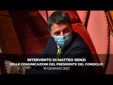 L'intervento di Matteo Renzi in Senato per la fiducia al Governo | 19 gennaio 2021