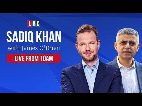 Speak to Sadiq: The Mayor of London answered your questions on LBC | Watch again