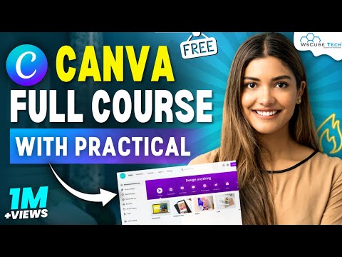 Canva Tutorial For Beginners | How to Use Canva Like PRO [FREE] | Canva Full Course