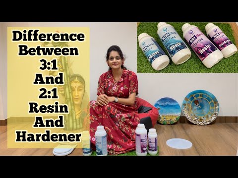 Difference Between 3:1 Resin and 2:1 Resin | Different Types Of Epoxy Resin | Siddhi Art Studio