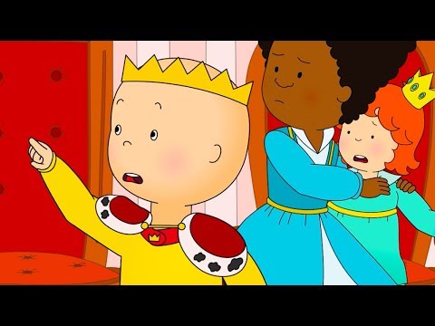 ★NEW★ 👑 King Caillou 👑 Funny Animated Caillou | Cartoons for kids