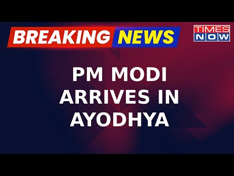 PM Modi Arrives In Ayodhya, Soon To Inaugurate Airport And Railway Station | Ram Mandir