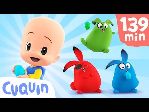 Ghost&acute;s surprise eggs and more educational videos for kids with Cuquin