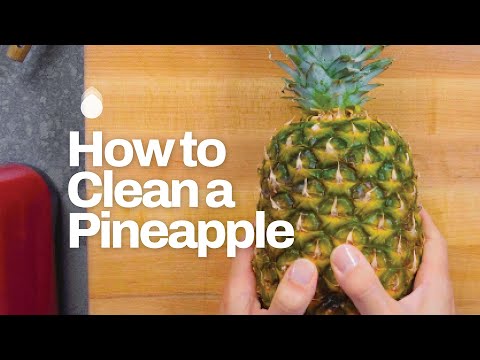 How To Clean A Pineapple