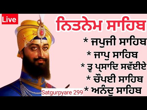 ਸਰਬੰਸਦਾਨੀ ਪਿਤਾ | Nitnem panj bania | ਨਿਤਨੇਮ ਪੰਜ ਬਾਣੀਆ | Nitnem fast | japji sahib | Satgurpyare 299