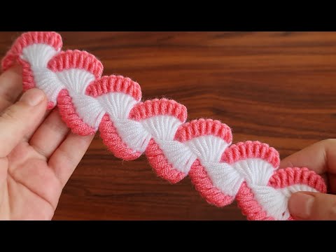 Super Easy Tunisian Knitting - Tunus İşi Muhteşem &Ouml;rg&uuml; Modeli..