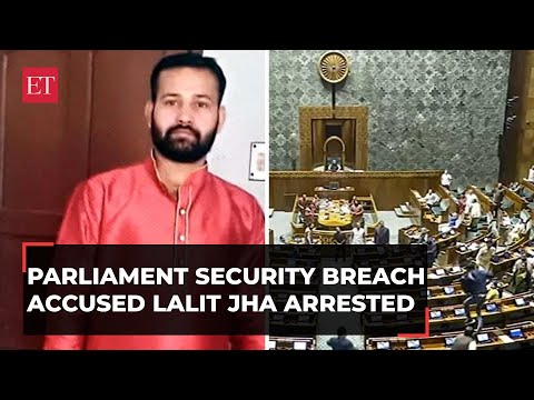 Parliament security breach accused Lalit Jha arrested by Delhi Police