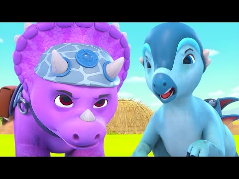 Tango Vs Angry Dino! | Dino Ranch | WildBrain Toons