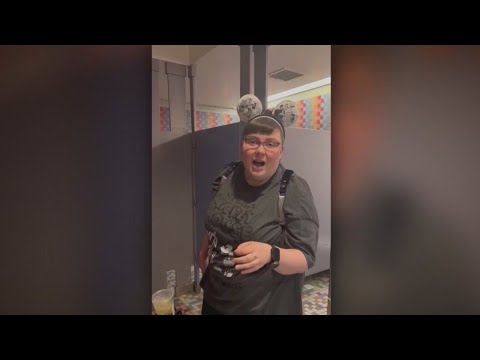 Racist rant in Disneyland bathroom caught on camera