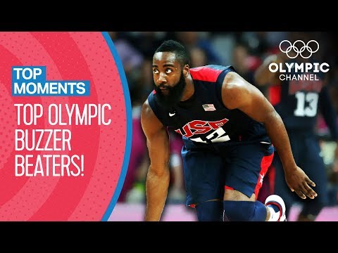 The Top Olympic Buzzer Beaters of All-Time! | Top Moments