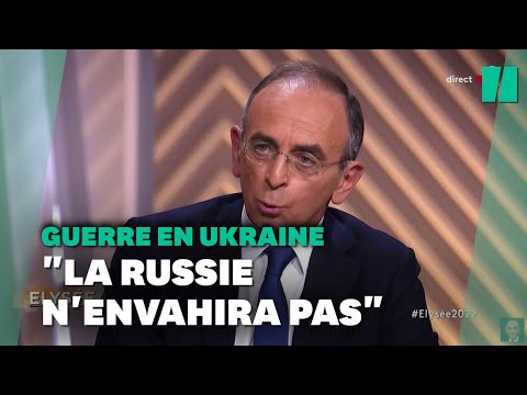 Ukraine: ces phrases de Zemmour sur Poutine qui se retournent contre lui