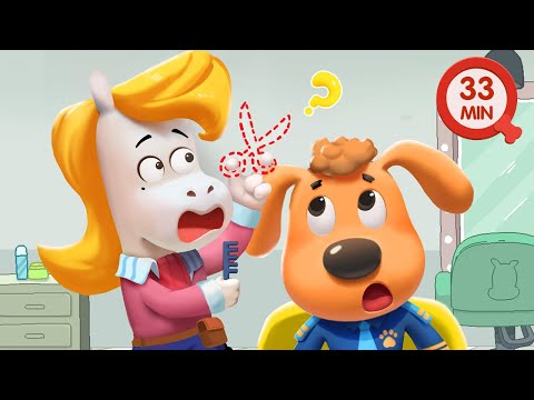 Where is My Golden Scissors? | Kids Safety Cartoon | Kids Cartoon | Sheriff Labrador