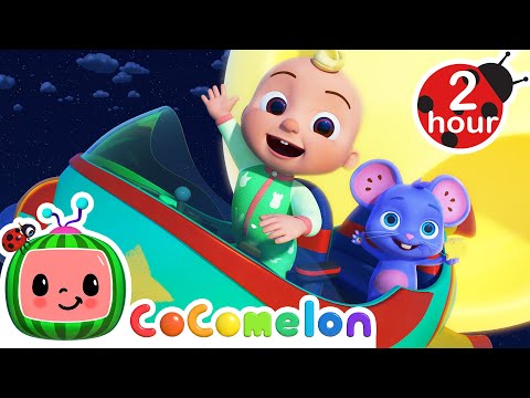 Little Moon Song + More CoComelon Animal Time | Animals for Kids | Nursery Rhymes