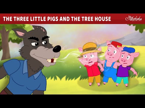 Three Little Pigs and the Tree House 🐷 | Bedtime Stories for Kids in English | Fairy Tales