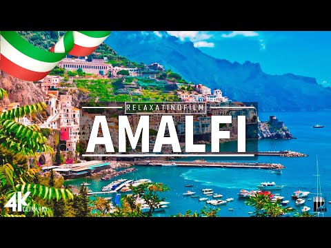 Beautiful Amalfi 4K &bull; Relaxing Italian Music, Instrumental Romantic &bull; Video 4K UltraHD