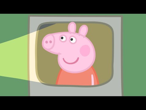 Peppa And George Make A Television Show!