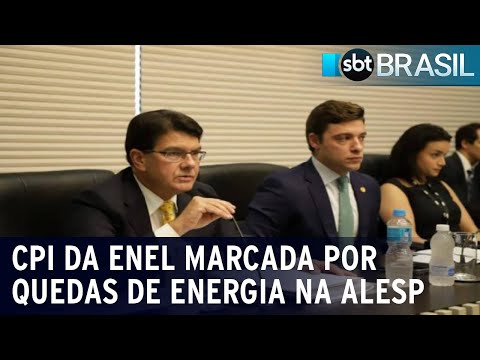 Presidente da Enel dep&amp;otilde;e na CPI e reuni&amp;atilde;o &amp;eacute; marcada por apag&amp;otilde;es | SBT Brasil (14/11/23)