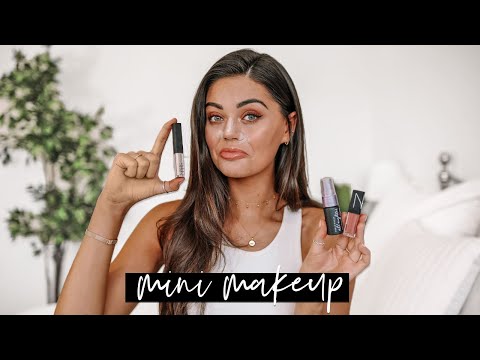 Full Face Of MINI MAKEUP PRODUCTS! *sooo cute*