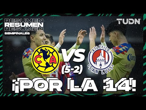 Resumen y goles | Am&eacute;rica (5)0-2(2) Atl&eacute;tico de San Luis | Semifinal - AP2023 | TUDN