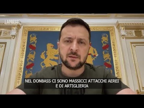 Ucraina, Zelensky: &laquo;Velocizzare fornitura armi per fermare la Russia&raquo;