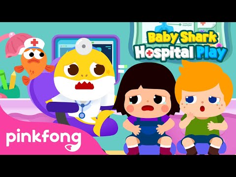 Sick Children Visit Doctor Baby Shark | Baby Shark's Hospital Play | Kids Cartoon | Pinkfong