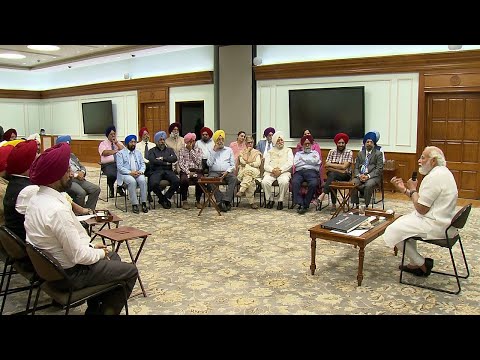 Sikh delegation express their joy on meeting PM Modi!