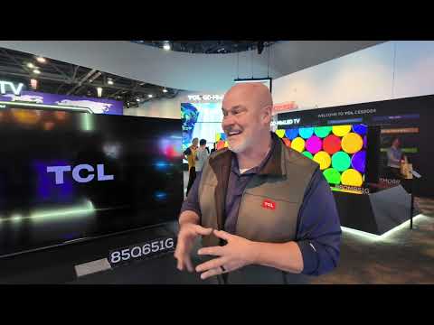 TCL TV Lineup Booth Tour at CES 2024