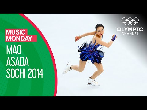 Mao Asada skates to Sergei Rachmaninoff in Sochi 2014 | Music Monday